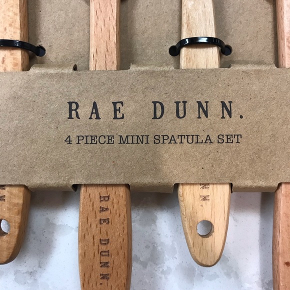 Rae Dunn Mini Spatula 4 Piece Set - Picture 3 of 3